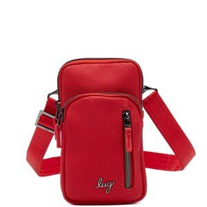 Lug Pitter Patter Matte Luxe VL Crossbody Bag Ruby Red Belt Bag